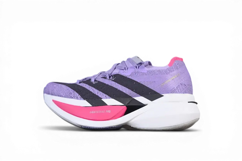 Adidas Adizero Prime X3 Strung Powder plum black pink - Running