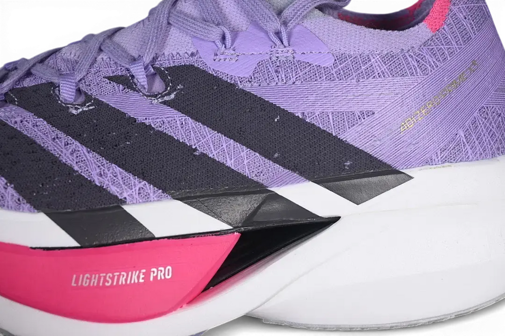 Adidas Adizero Prime X3 Strung Powder plum black pink - Running