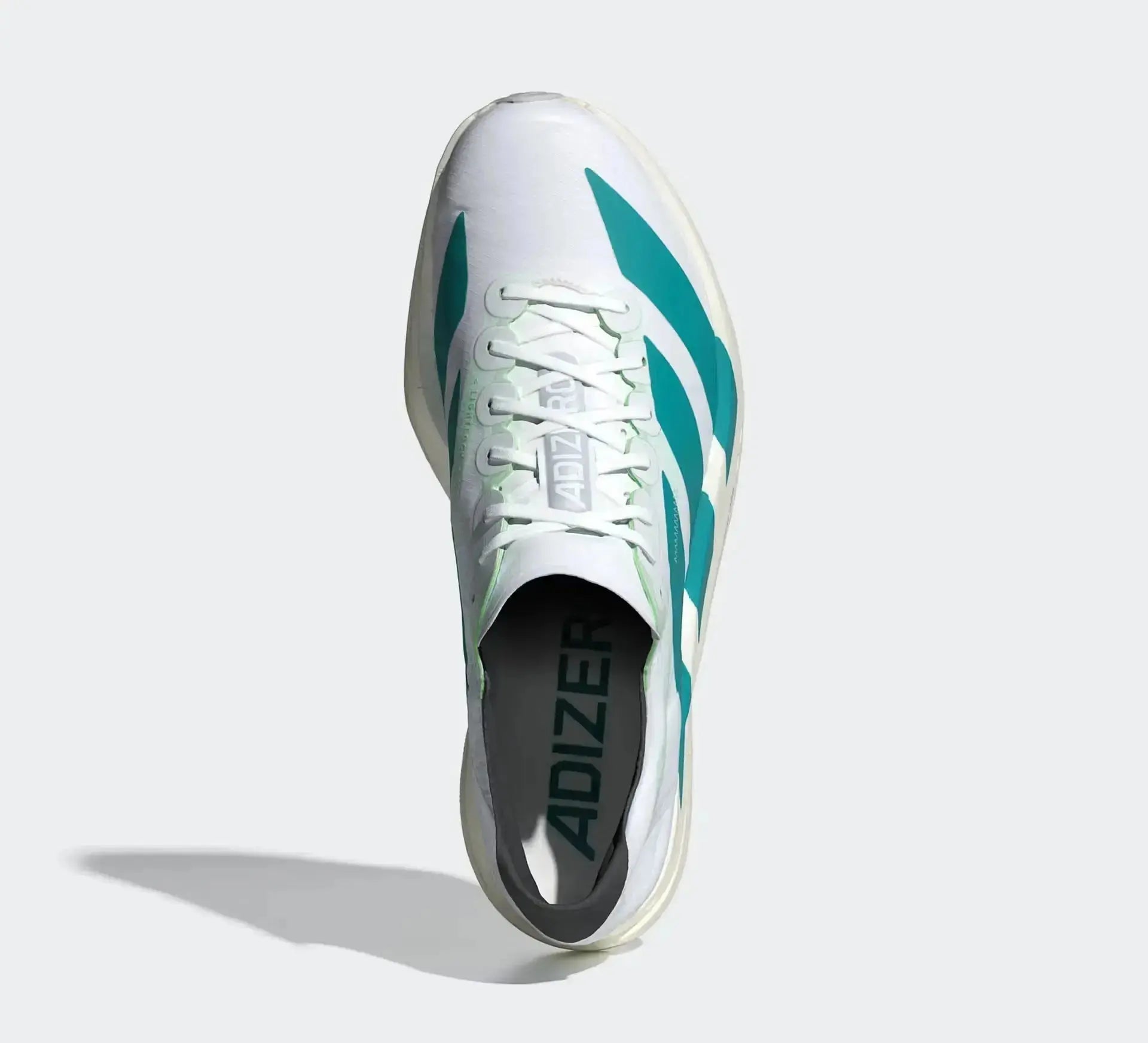 Adidas Adios Pro 4 White Pure Teal - Running Shoes