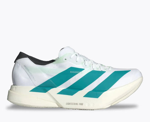 Adidas Adios Pro 4 White Pure Teal - Running Shoes