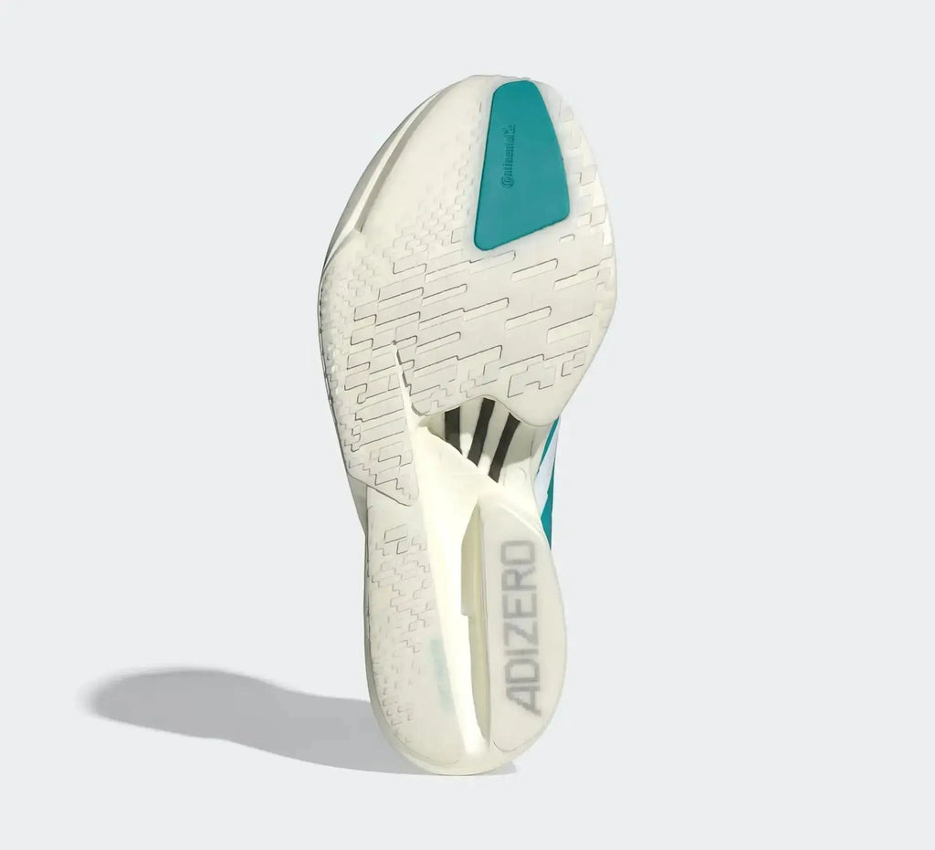 Adidas Adios Pro 4 White Pure Teal - Running Shoes