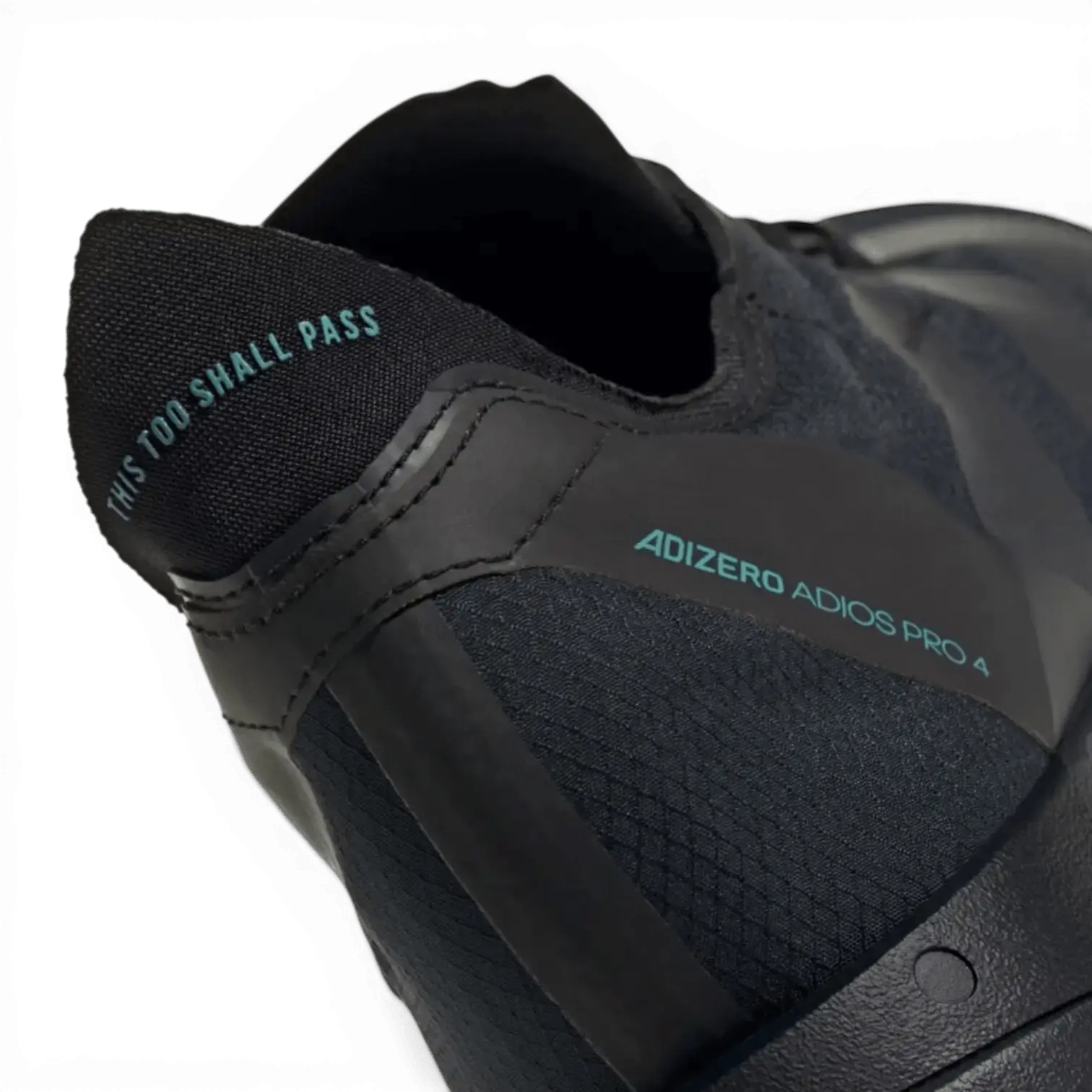 Adidas Adizero Adios Pro 4 Core Black Teal - Running Shoes