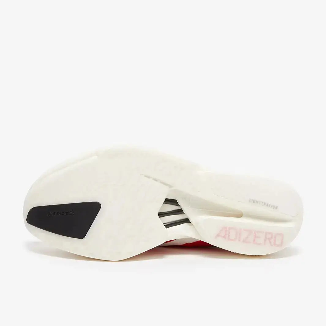 Adidas Adizero Adios Pro 4 Off White Better Scarlet - Running Shoes