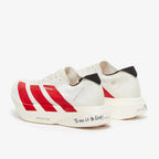 Adidas Adizero Adios Pro 4 Off White Better Scarlet - Running Shoes