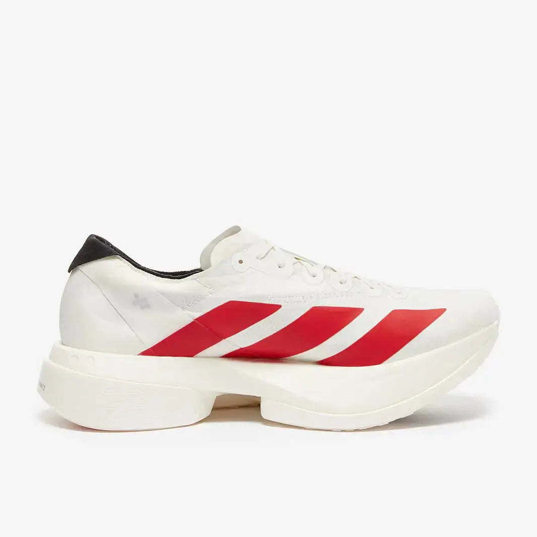 Adidas Adizero Adios Pro 4 Off White Better Scarlet - Running Shoes