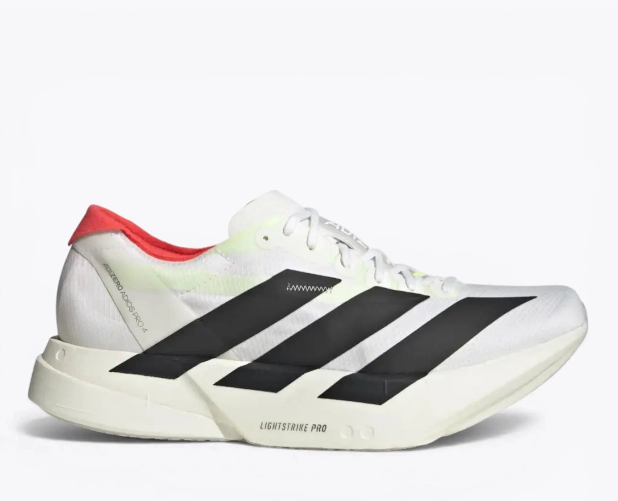 Adidas Adizero Adios Pro 4 White Black Silver - Running Shoes