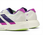 Adidas Adizero Adios Pro 4 White Purple Lime - Running Shoes