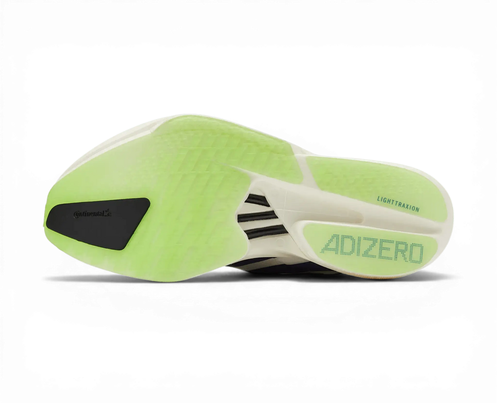 Adidas Adizero Adios Pro 4 White Purple Lime - Running Shoes