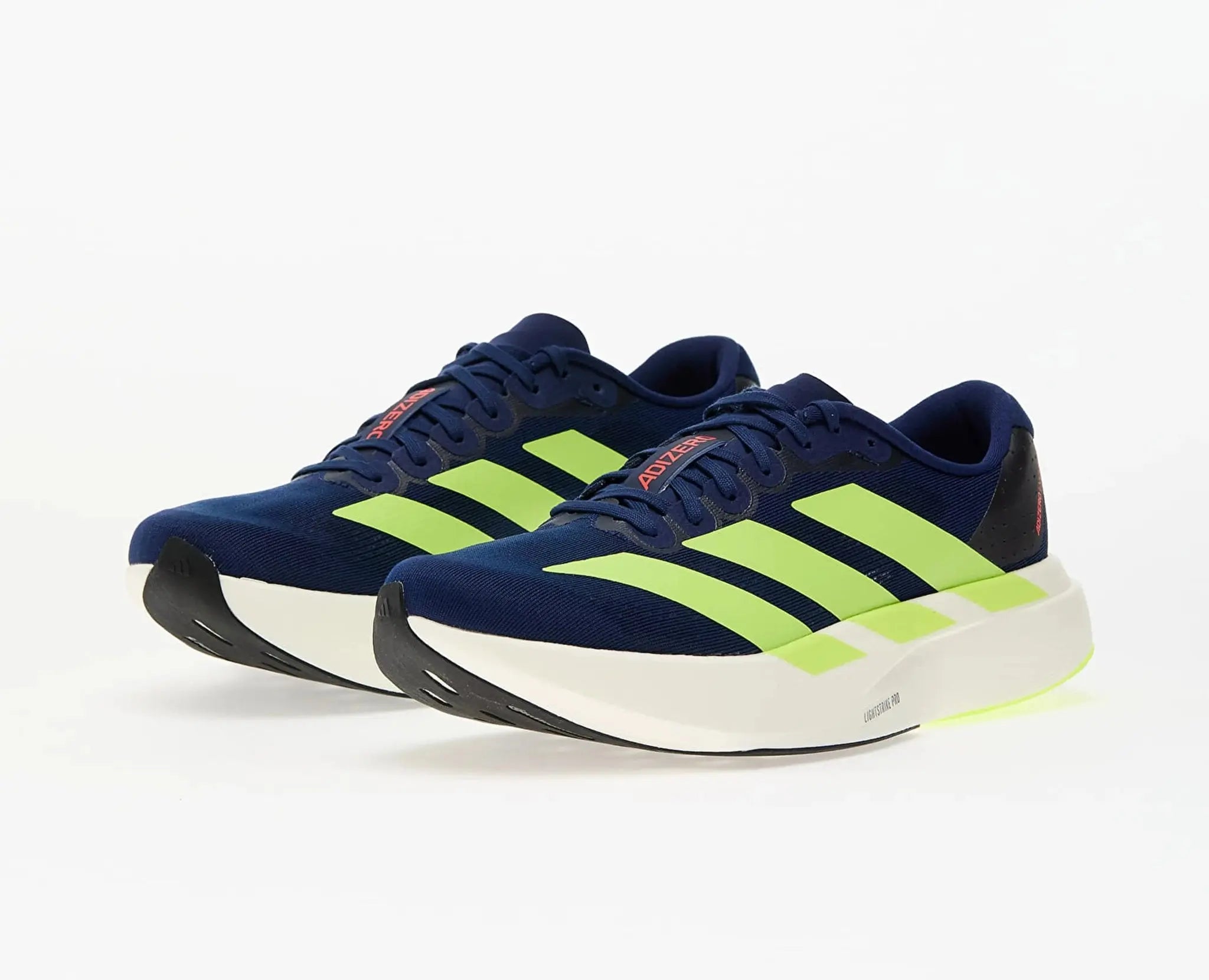 Adidas Adizero EVO SL Dark Blue Solar Slime – Trainer - Running Shoes