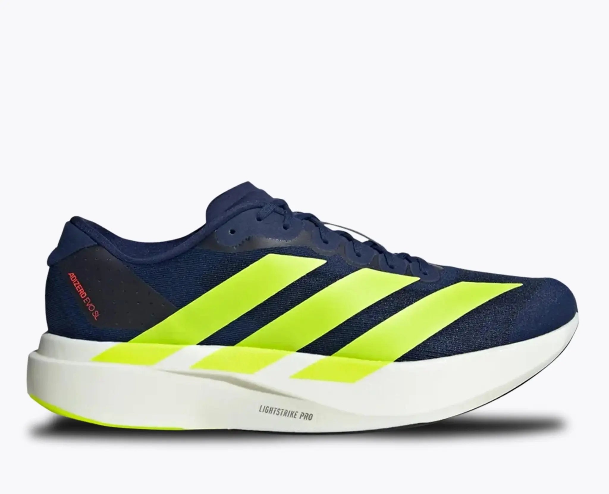 Adidas Adizero EVO SL Dark Blue Solar Slime – Trainer - Running Shoes