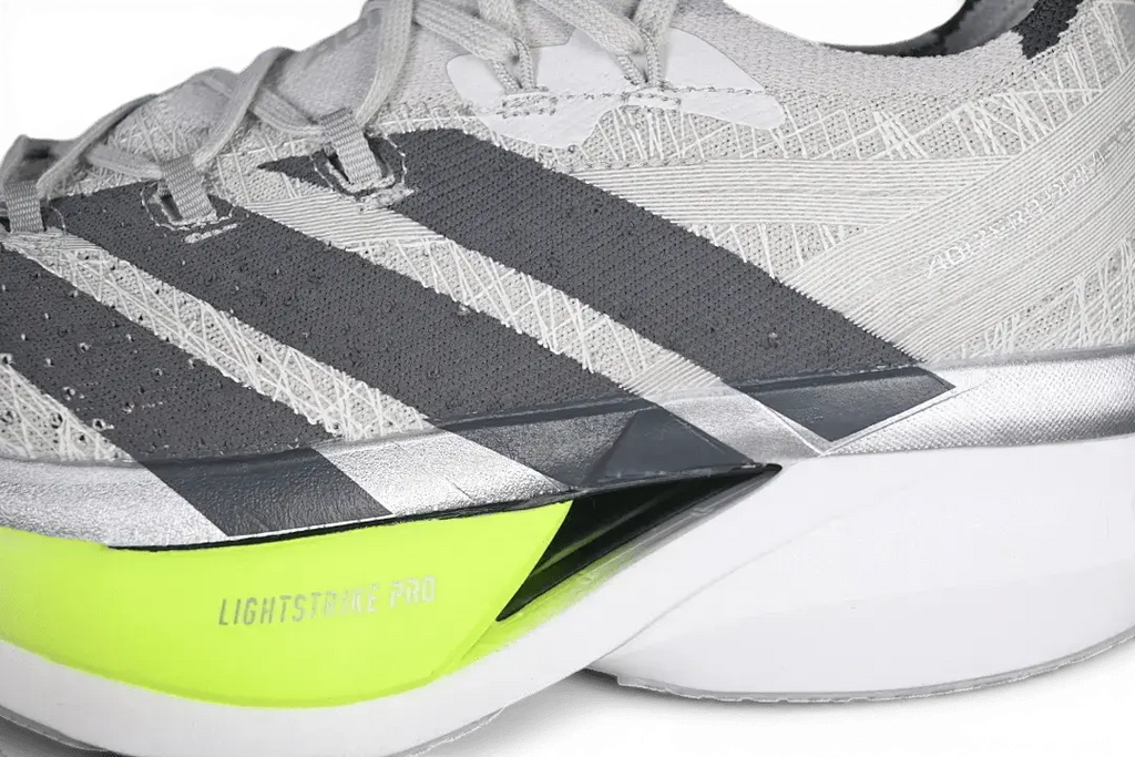 Adidas Adizero Prime X3 Strung Black Grey Green - Running Shoes