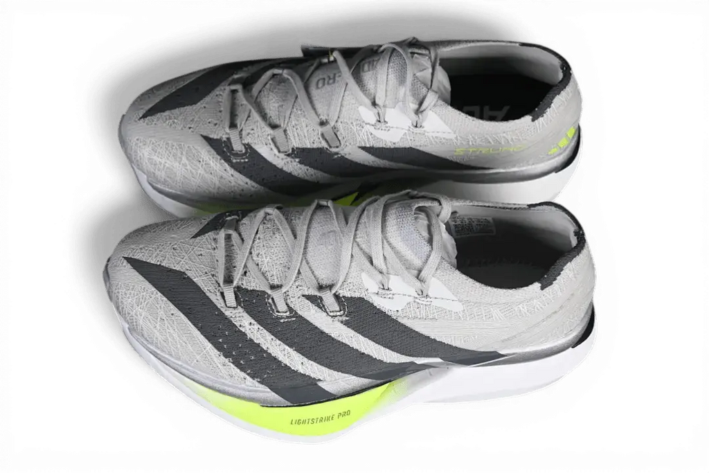 Adidas Adizero Prime X3 Strung Black Grey Green - Running Shoes