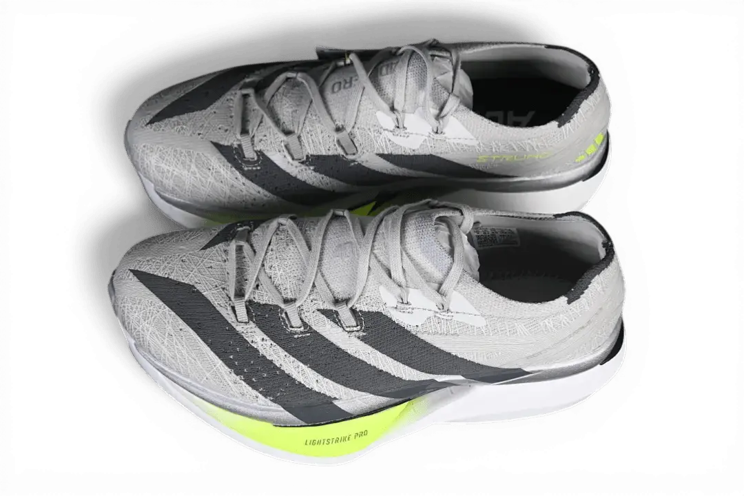 Adidas Adizero Prime X3 Strung Black Grey Green - Running Shoes