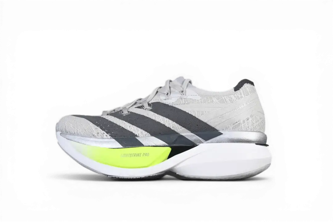 Adidas Adizero Prime X3 Strung Black Grey Green - Running Shoes