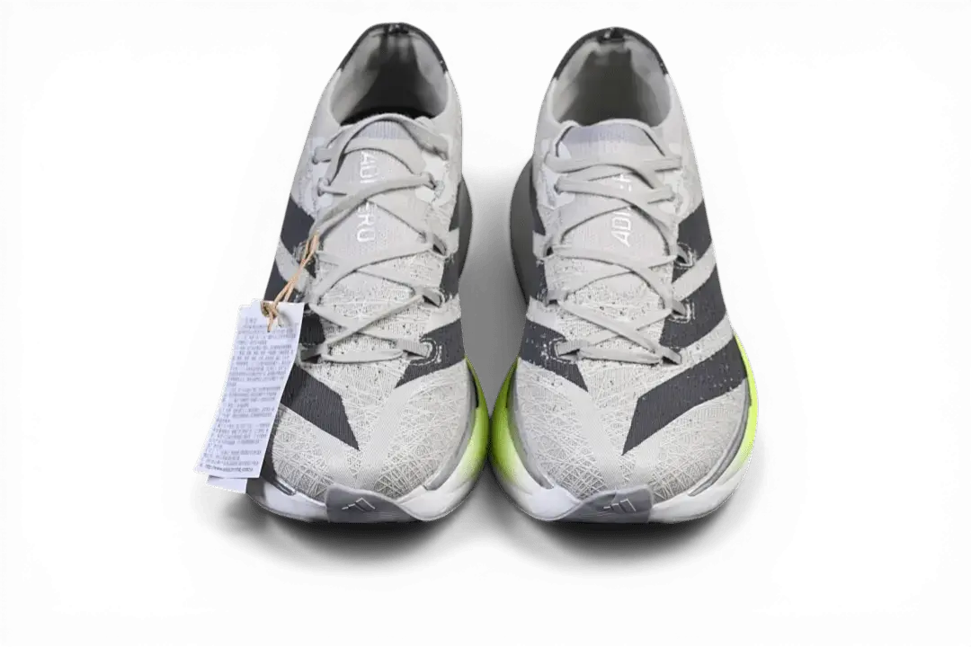 Adidas Adizero Prime X3 Strung Black Grey Green - Running Shoes