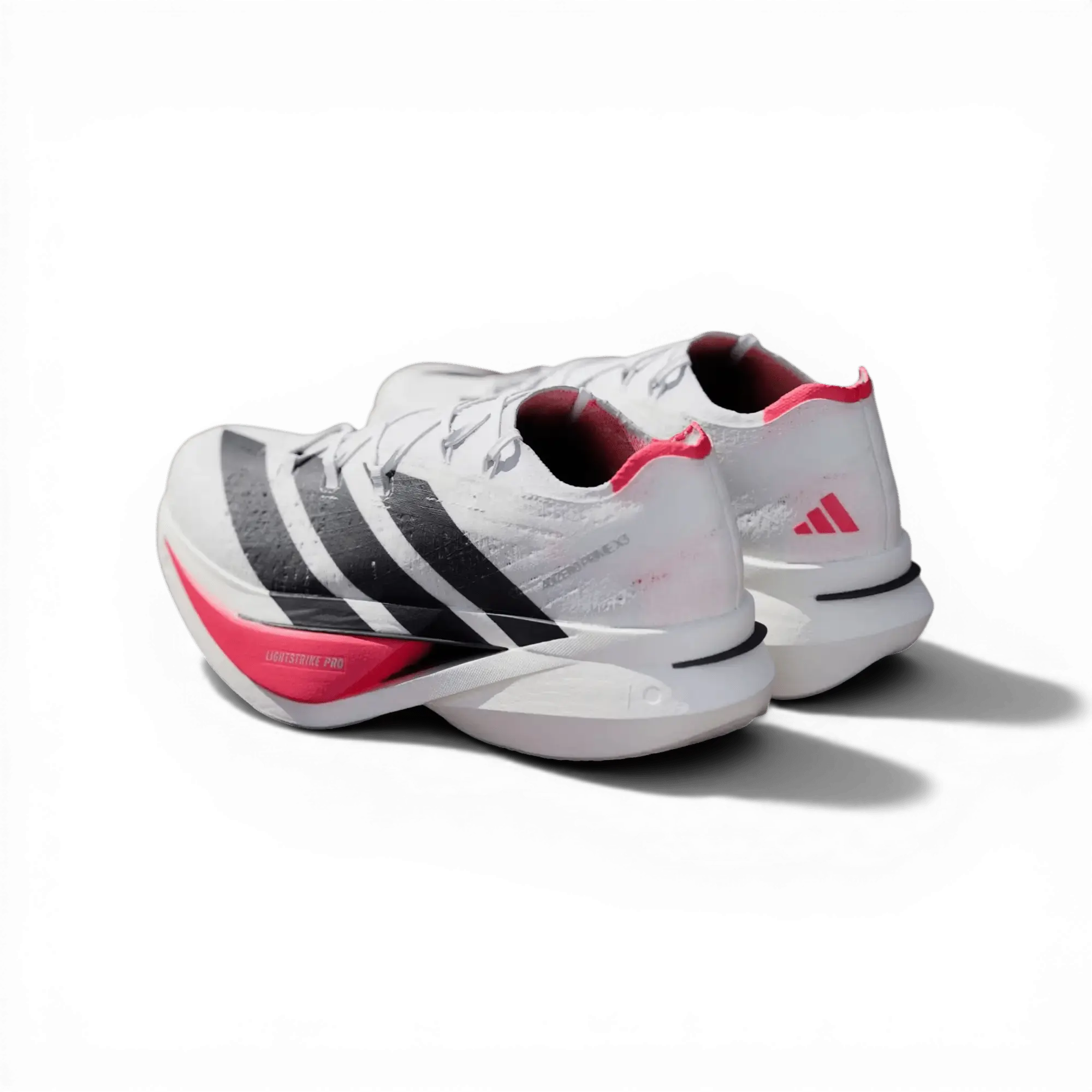 Adidas Adizero Prime X3 Strung Cloud White Lucid Red - Running Shoes