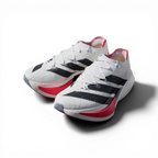 Adidas Adizero Prime X3 Strung Cloud White Lucid Red - Running Shoes