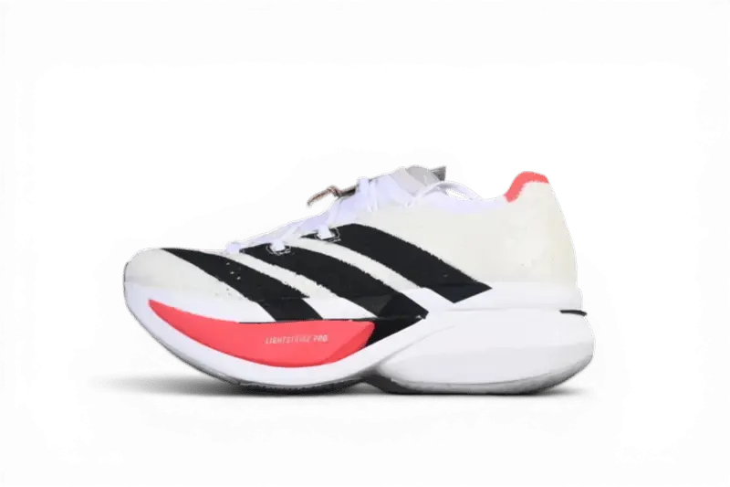 Adidas Adizero Prime X3 Strung Cloud White Lucid Red - Running Shoes