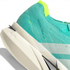 Adidas Adizero Prime X3 Strung Flash Aqua Lucid Lemon - Running Shoes