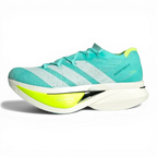 Adidas Adizero Prime X3 Strung Flash Aqua Lucid Lemon - Running Shoes