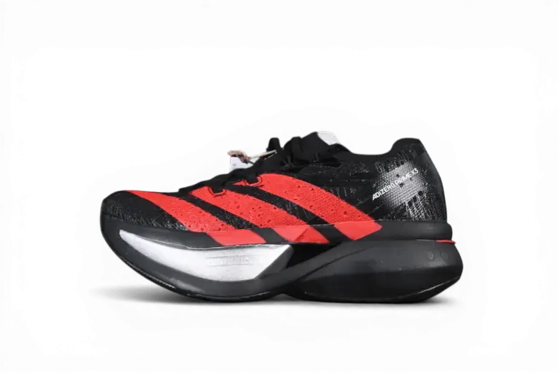 Adidas Adizero Prime X3 Strung Mercedes AMG Black Lucid Red - Running Shoes