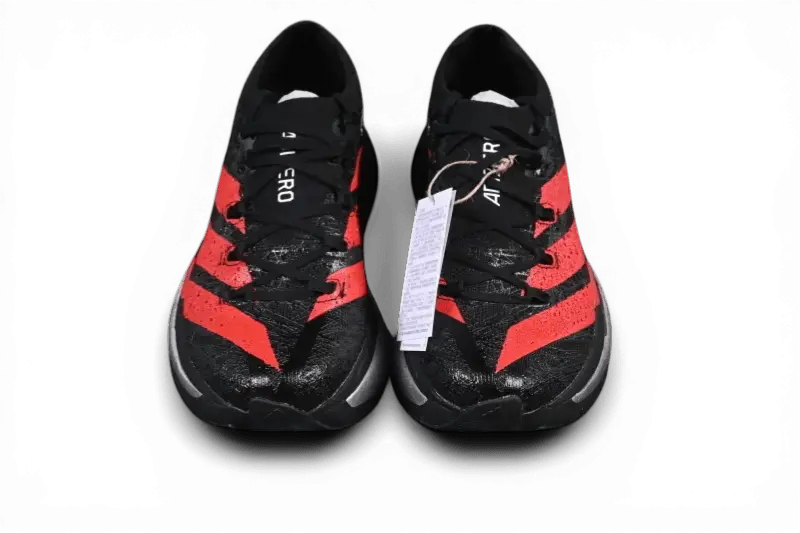 Adidas Adizero Prime X3 Strung Mercedes AMG Black Lucid Red - Running Shoes