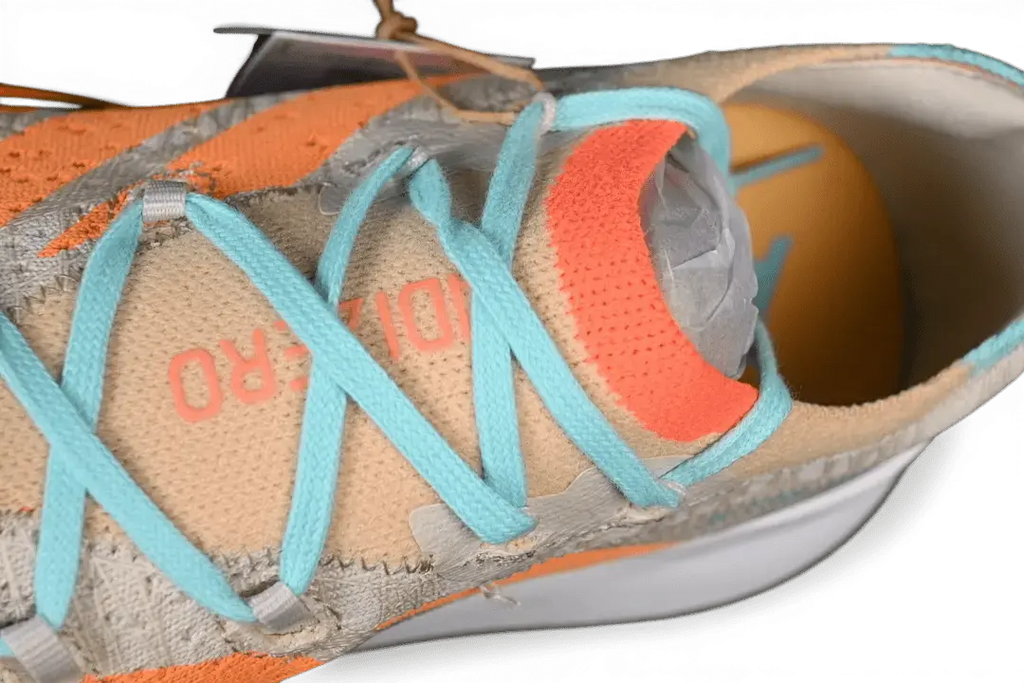 Adidas Adizero Prime X3 Strung Orange White Wheat Blue - Running Shoes