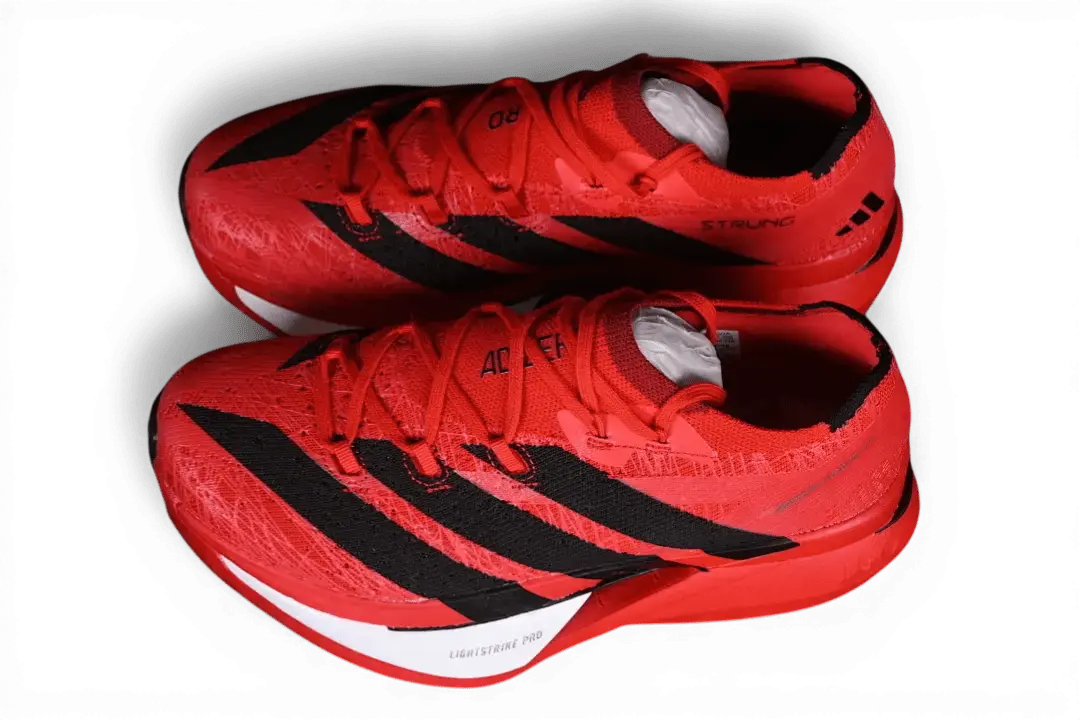 Adidas Adizero Prime X3 Strung Red Black - Running Shoes