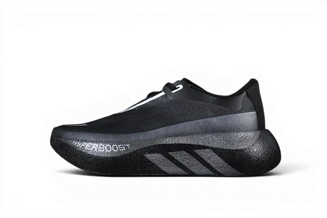 Adidas Hyperboost Edge Core Black Carbon - Running Shoes
