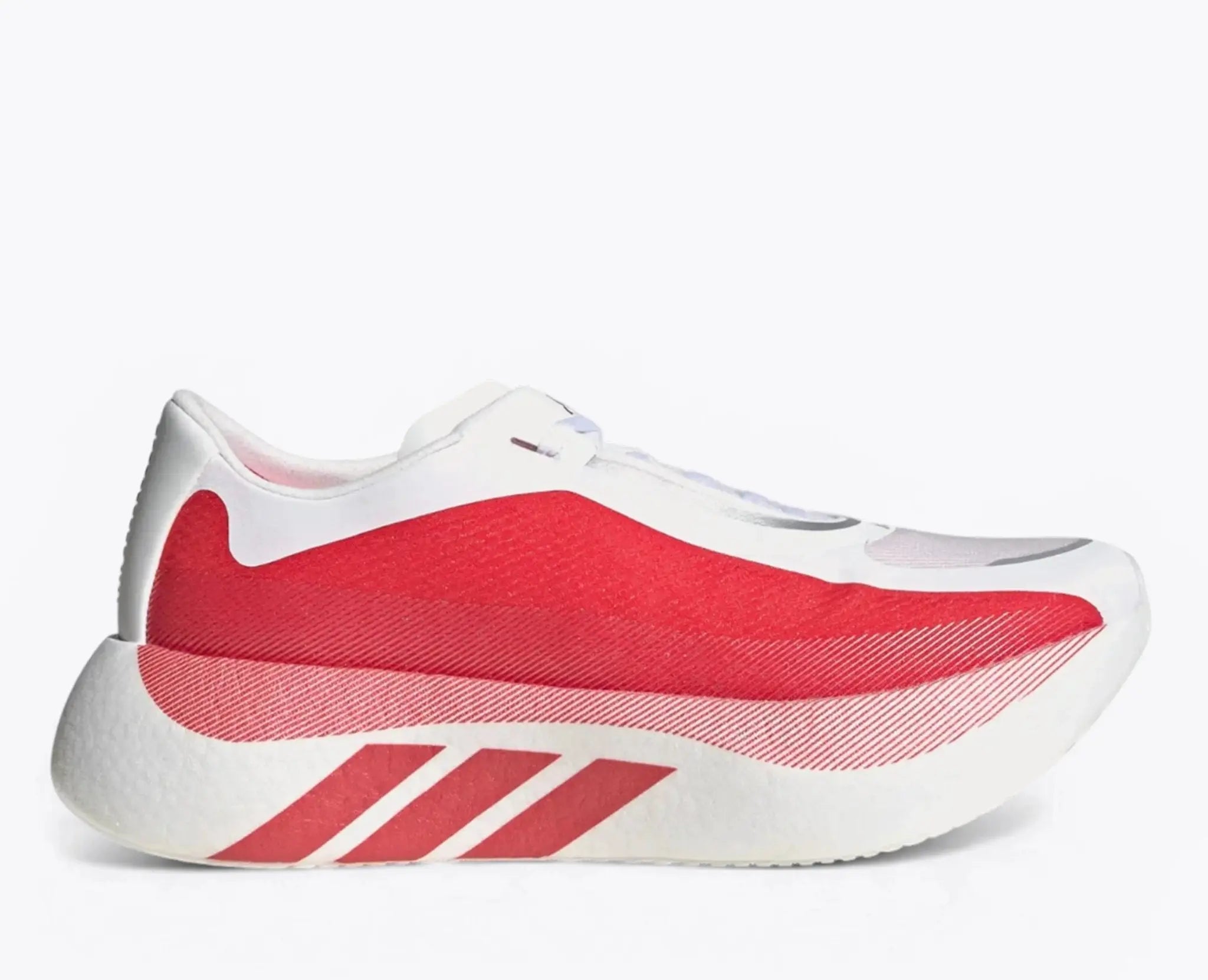 Adidas Hyperboost Edge White Pure Ruby Zero Metalic - Running Shoes