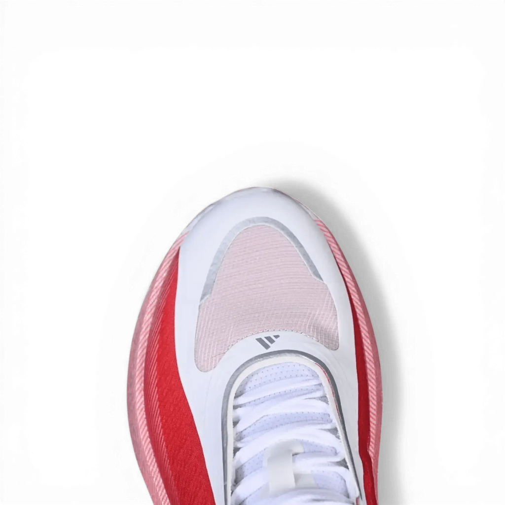 Adidas Hyperboost Edge White Pure Ruby Zero Metalic - Running Shoes