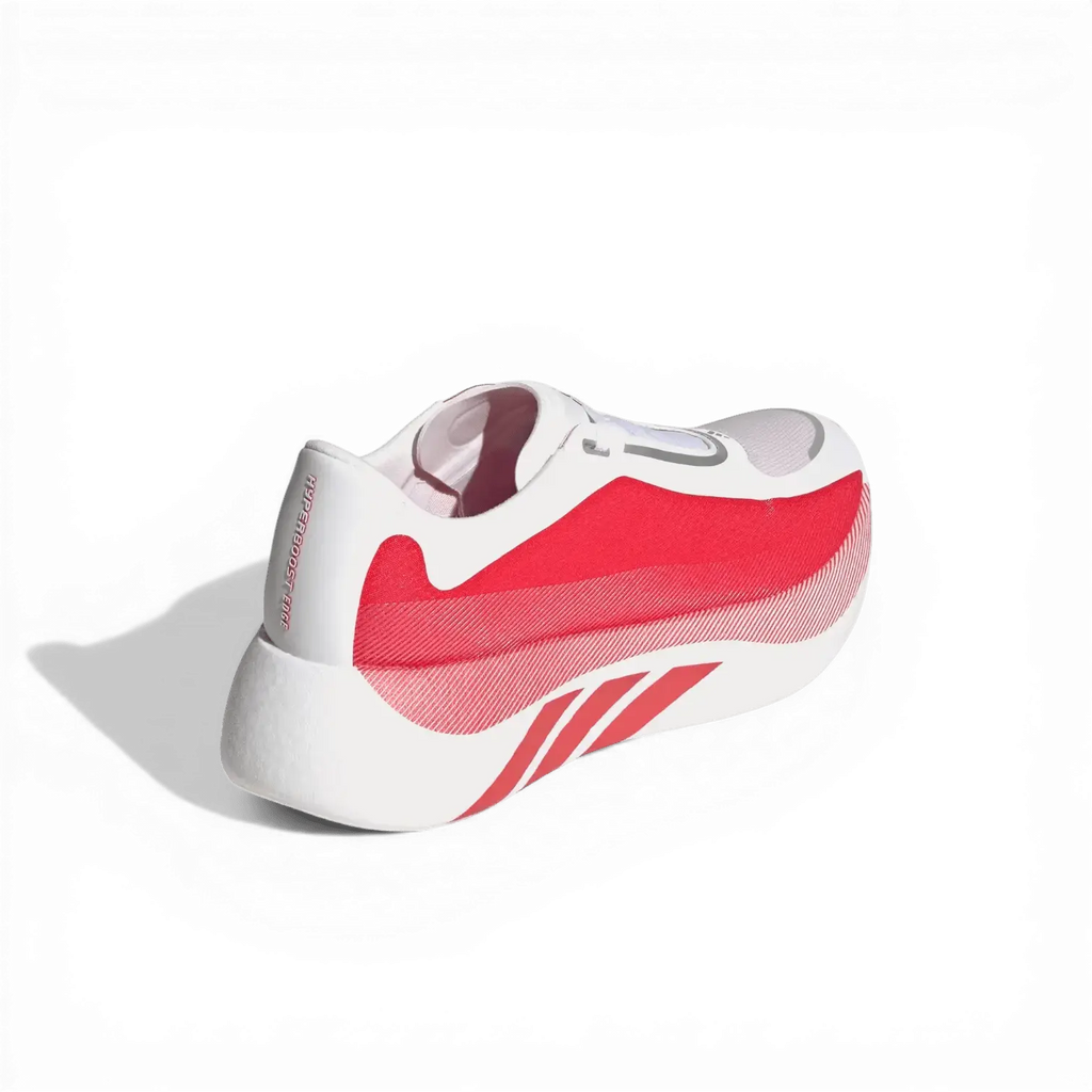 Adidas Hyperboost Edge White Pure Ruby Zero Metalic - Running Shoes