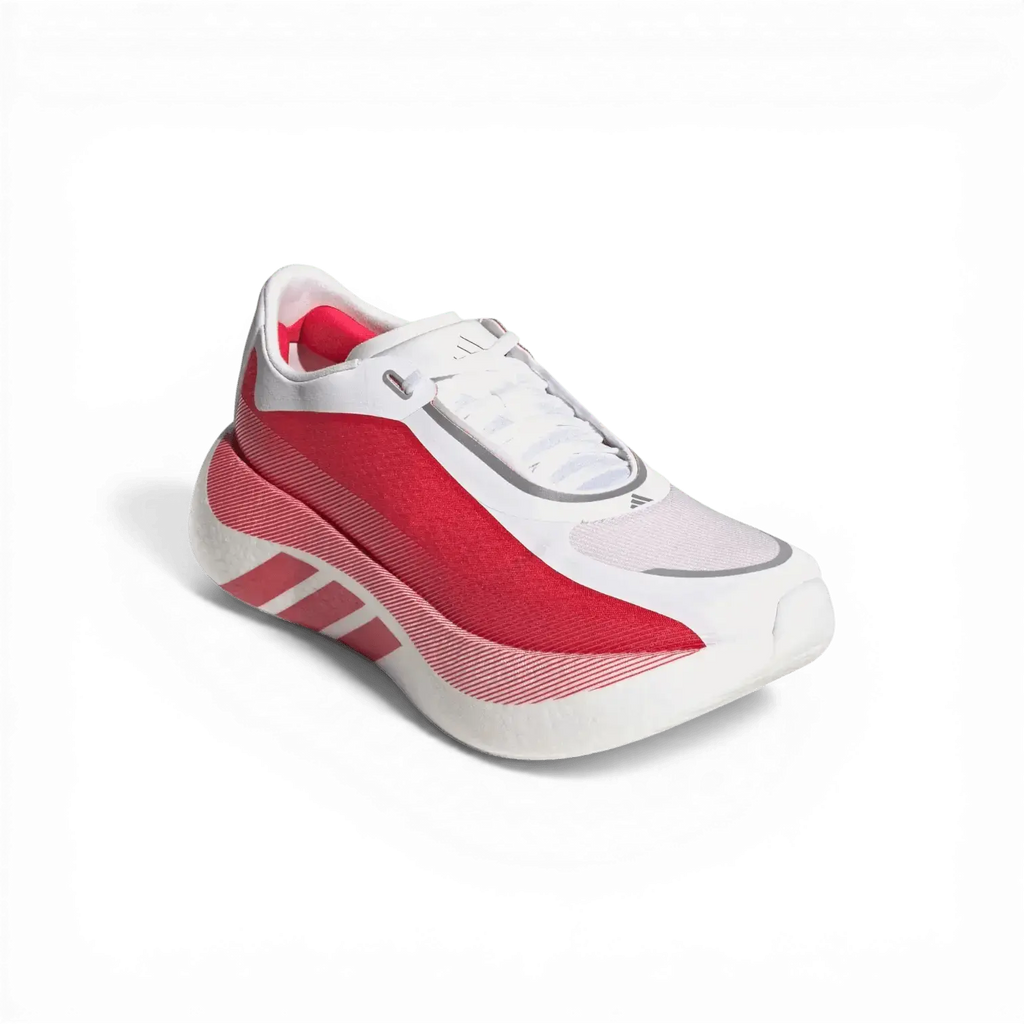 Adidas Hyperboost Edge White Pure Ruby Zero Metalic - Running Shoes