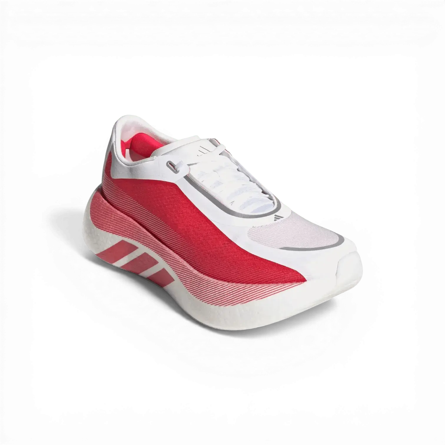 Adidas Hyperboost Edge White Pure Ruby Zero Metalic - Running Shoes
