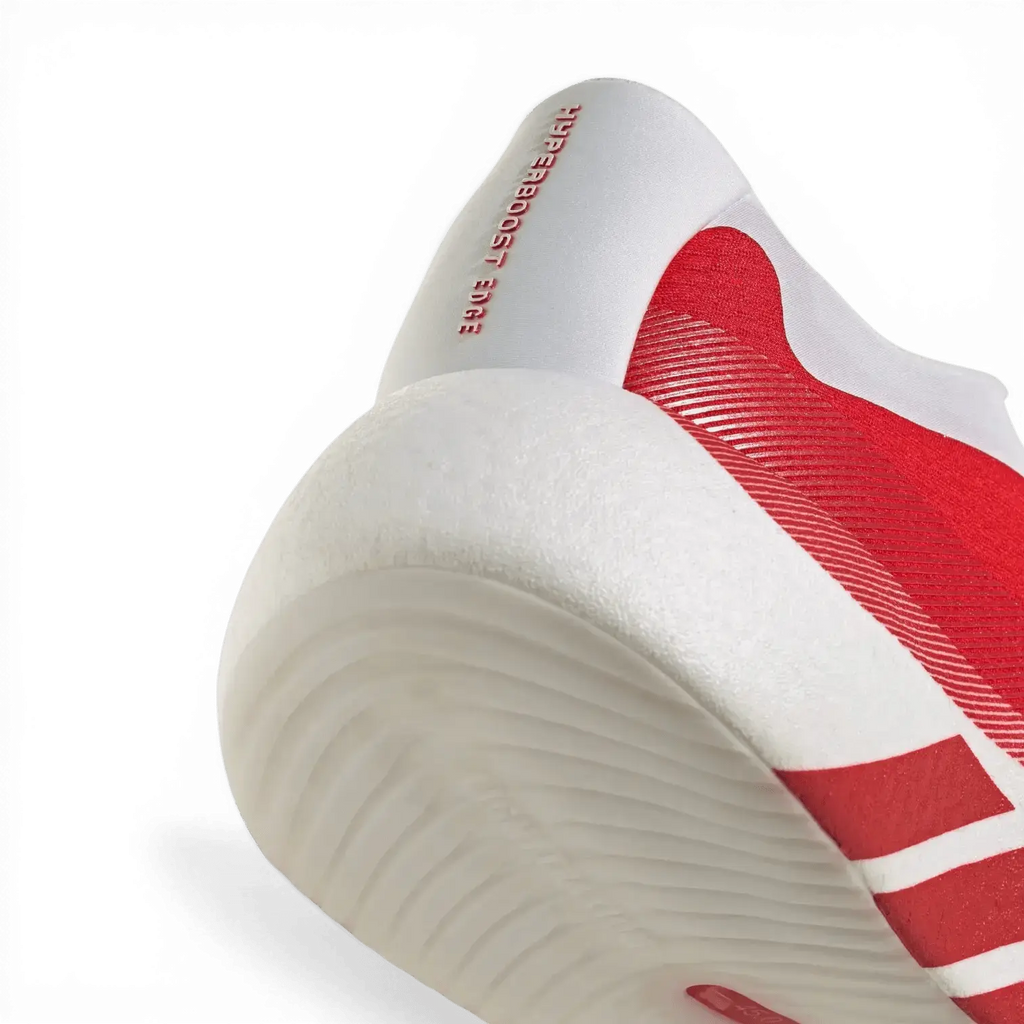 Adidas Hyperboost Edge White Pure Ruby Zero Metalic - Running Shoes