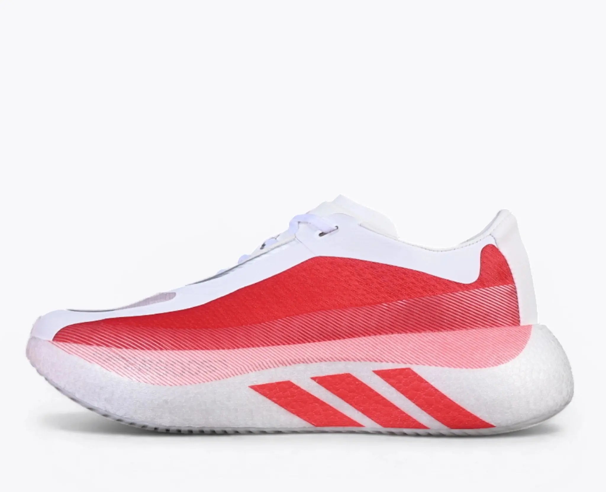 Adidas Hyperboost Edge White Pure Ruby Zero Metalic - Running Shoes