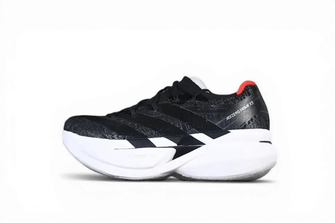 Adidas Prime X3 Strung Black White Red – Super Trainer - Running Shoes
