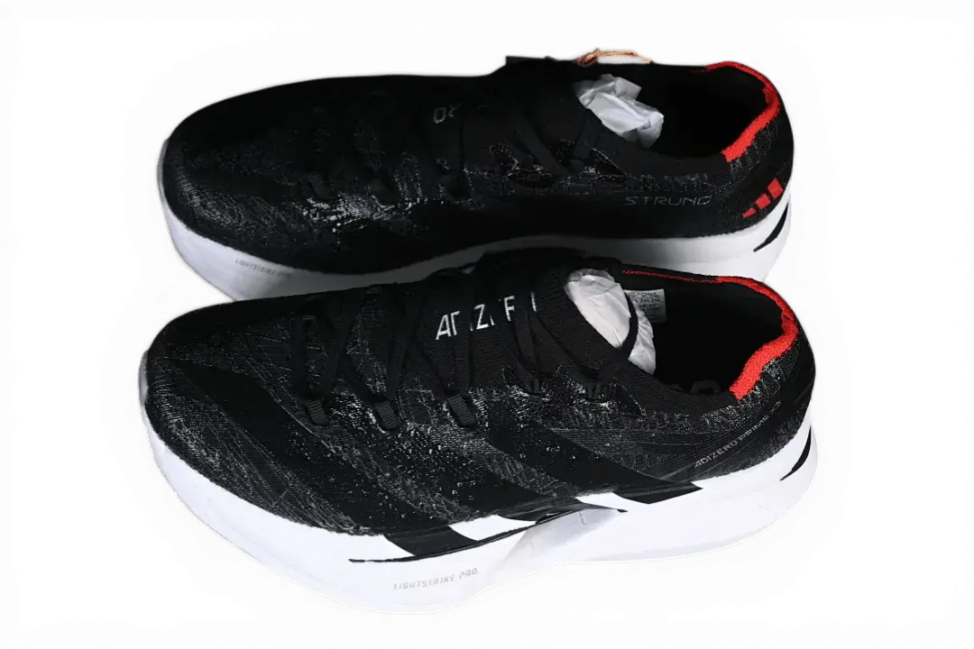 Adidas Prime X3 Strung Black White Red – Super Trainer - Running Shoes