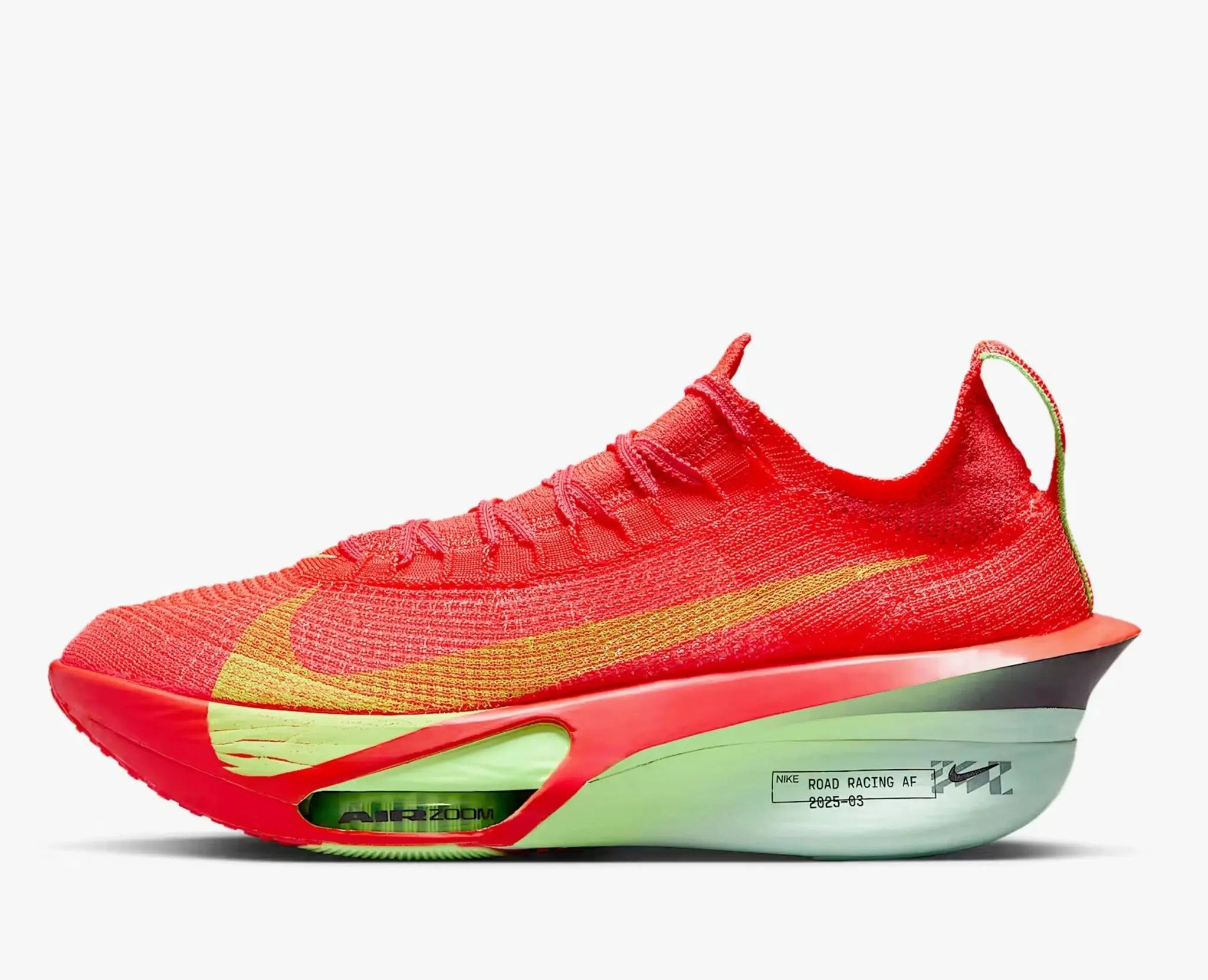 Nike Alphafly 3 Bright Crimson Lime Blast - Running Shoes