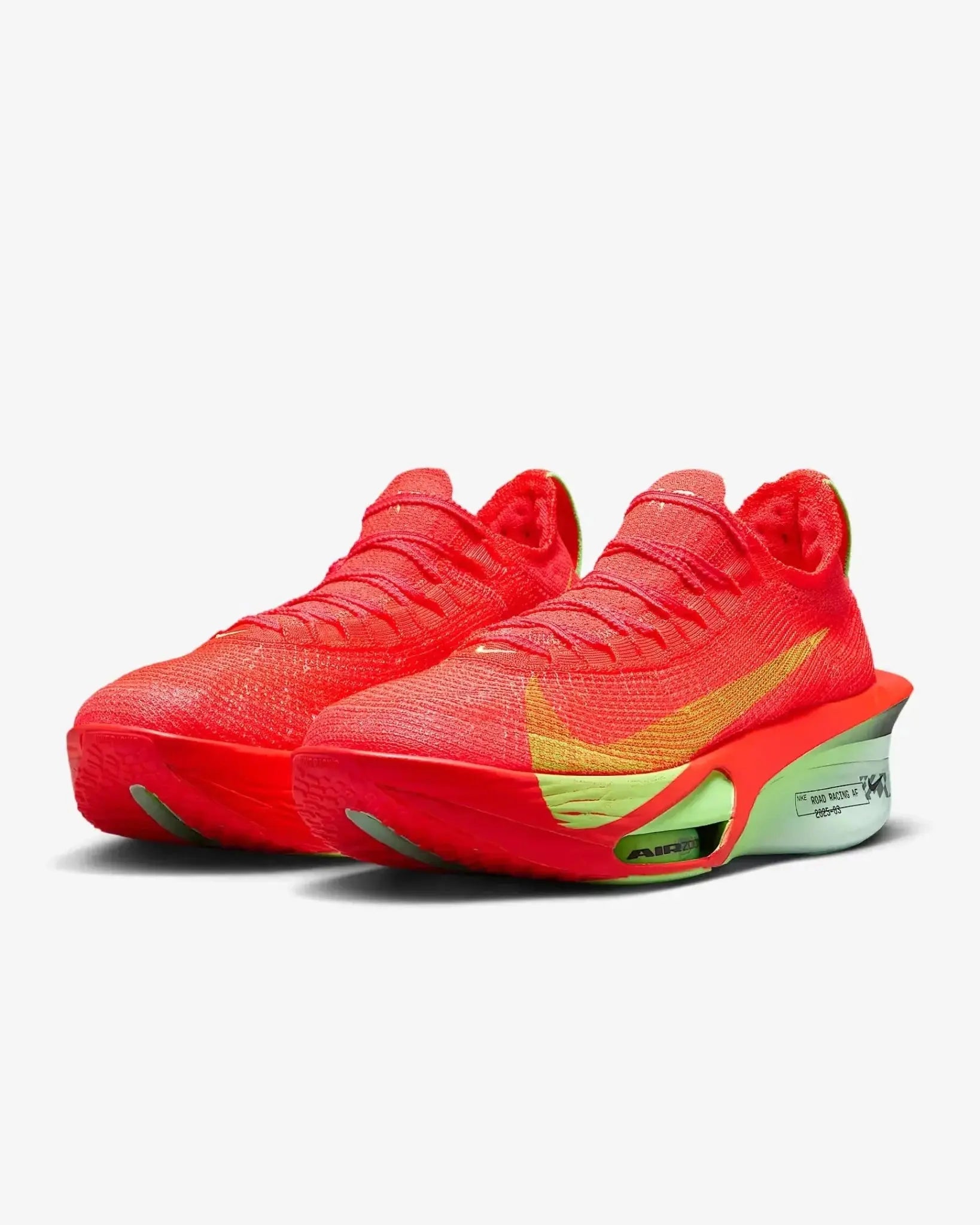 Nike Alphafly 3 Bright Crimson Lime Blast - Running Shoes