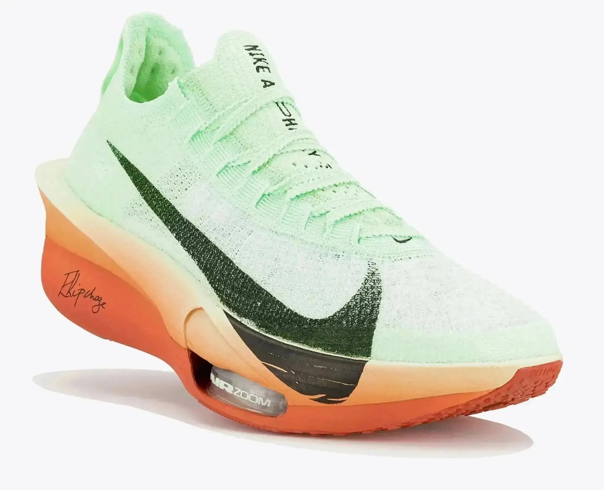 Nike Alphafly 3 Eliud Kipchoge Vapor Green – It's The Start - Running Shoes