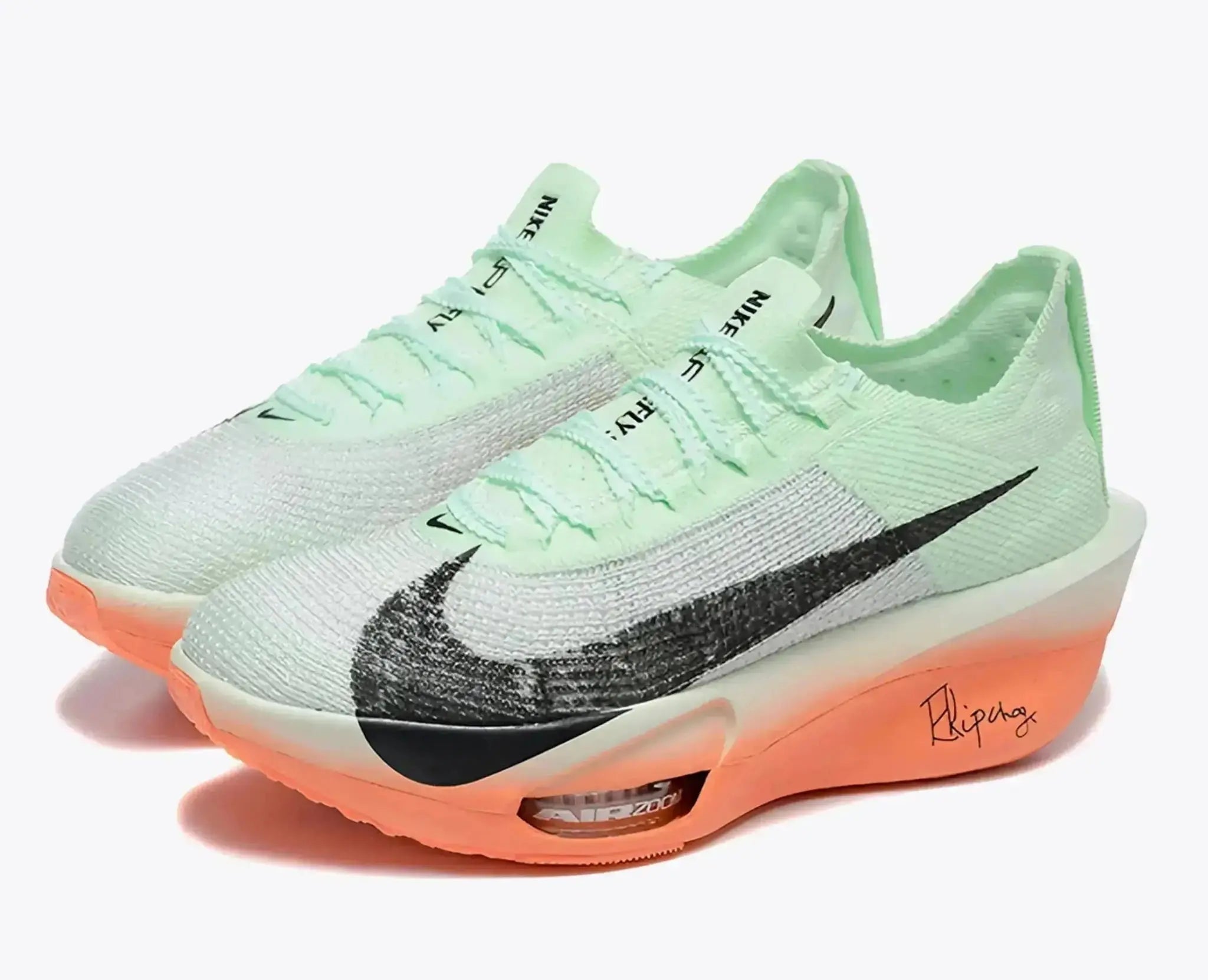 Nike Alphafly 3 Eliud Kipchoge Vapor Green – It's The Start - Running Shoes