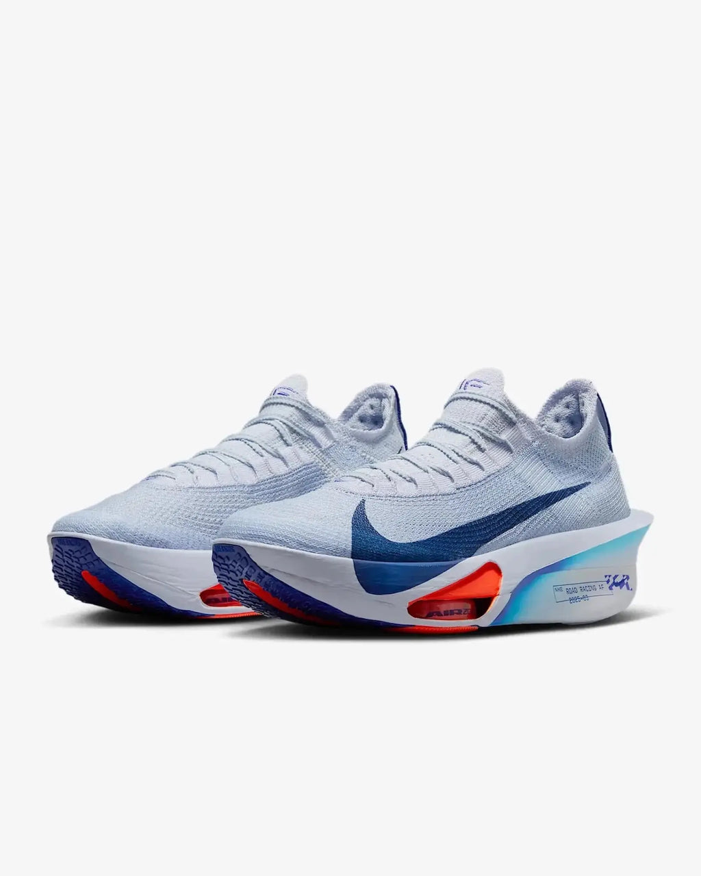 Nike Alphafly 3 Football Grey Blue Void - Running Shoes