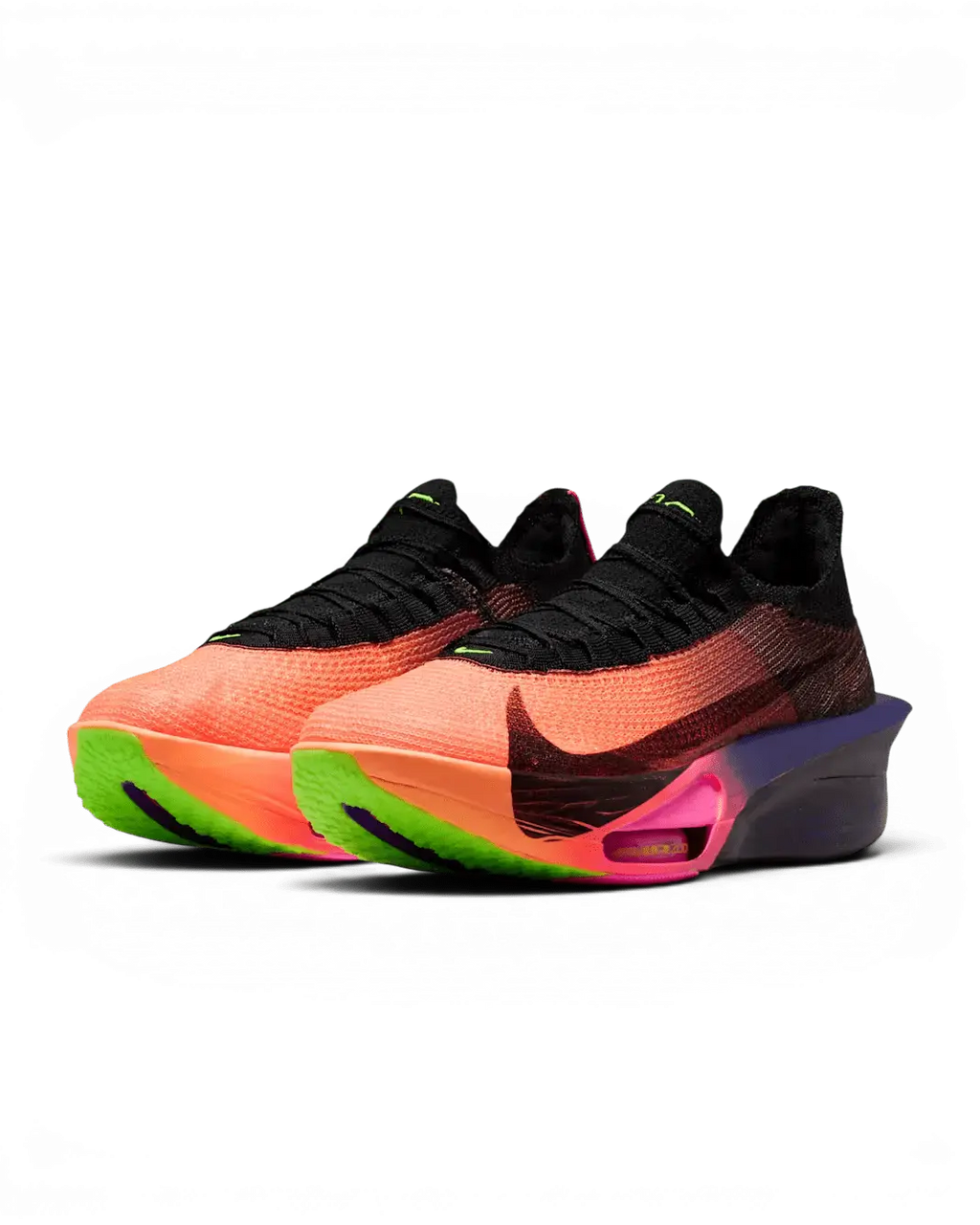 Nike Alphafly 3 Glam Orange Pulse Purple Dynasty - Running Shoes
