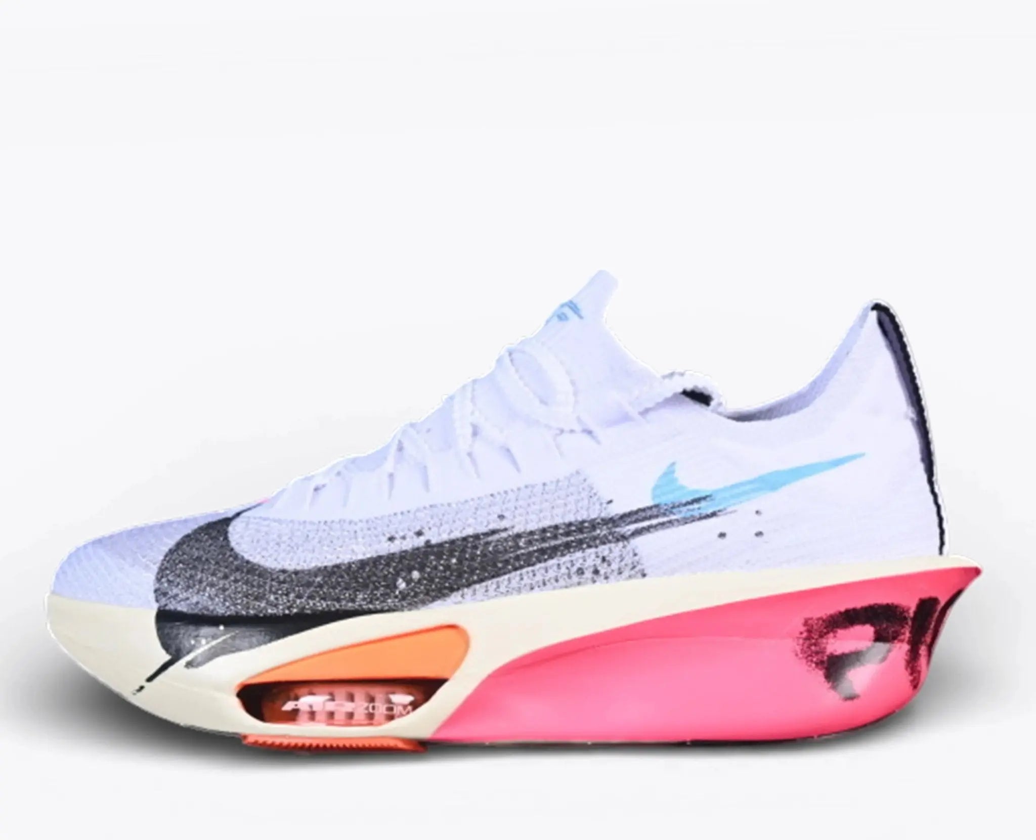 Nike Alphafly 3 Pick Up The Pace White Crimson - Running Shoes