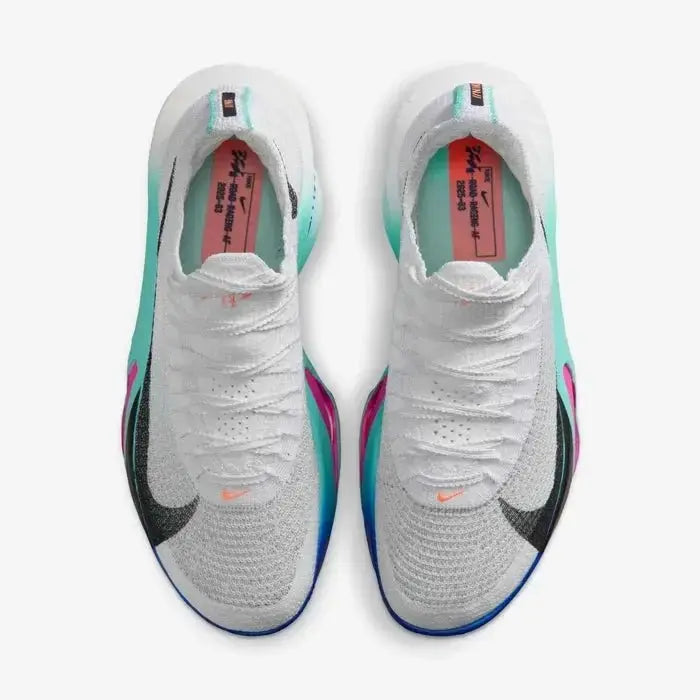 Nike Alphafly 3 White Hyper Turquoise Concord Black - Running Shoes