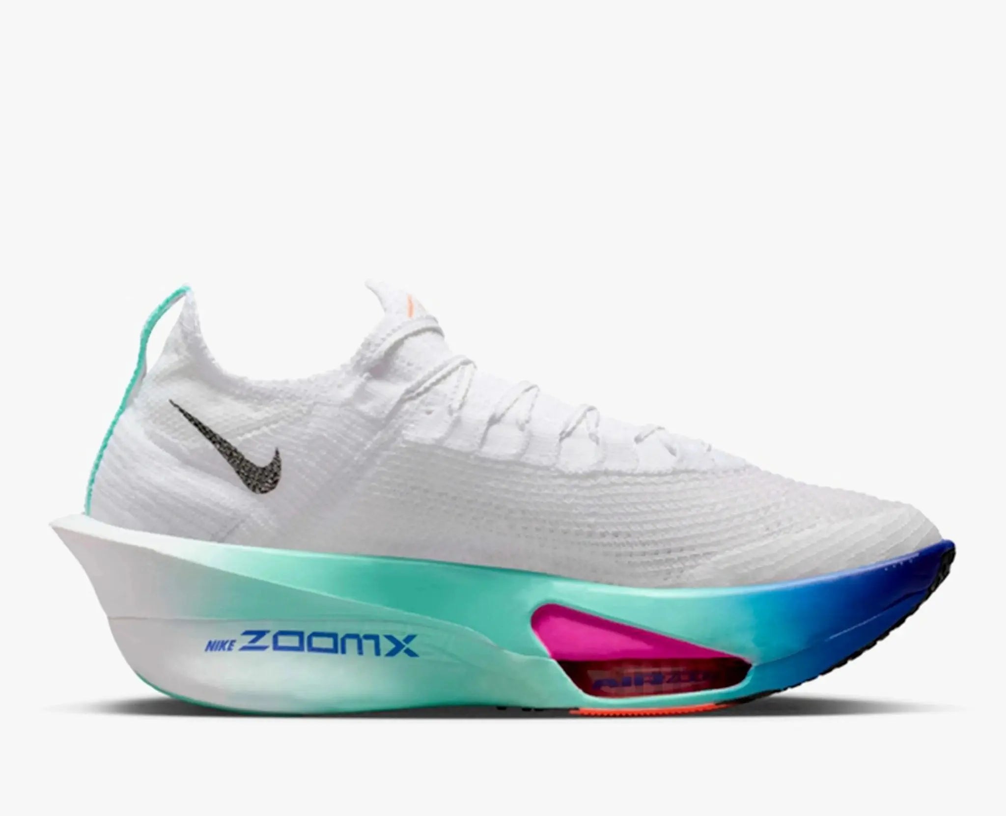 Nike Alphafly 3 White Hyper Turquoise Concord Black - Running Shoes