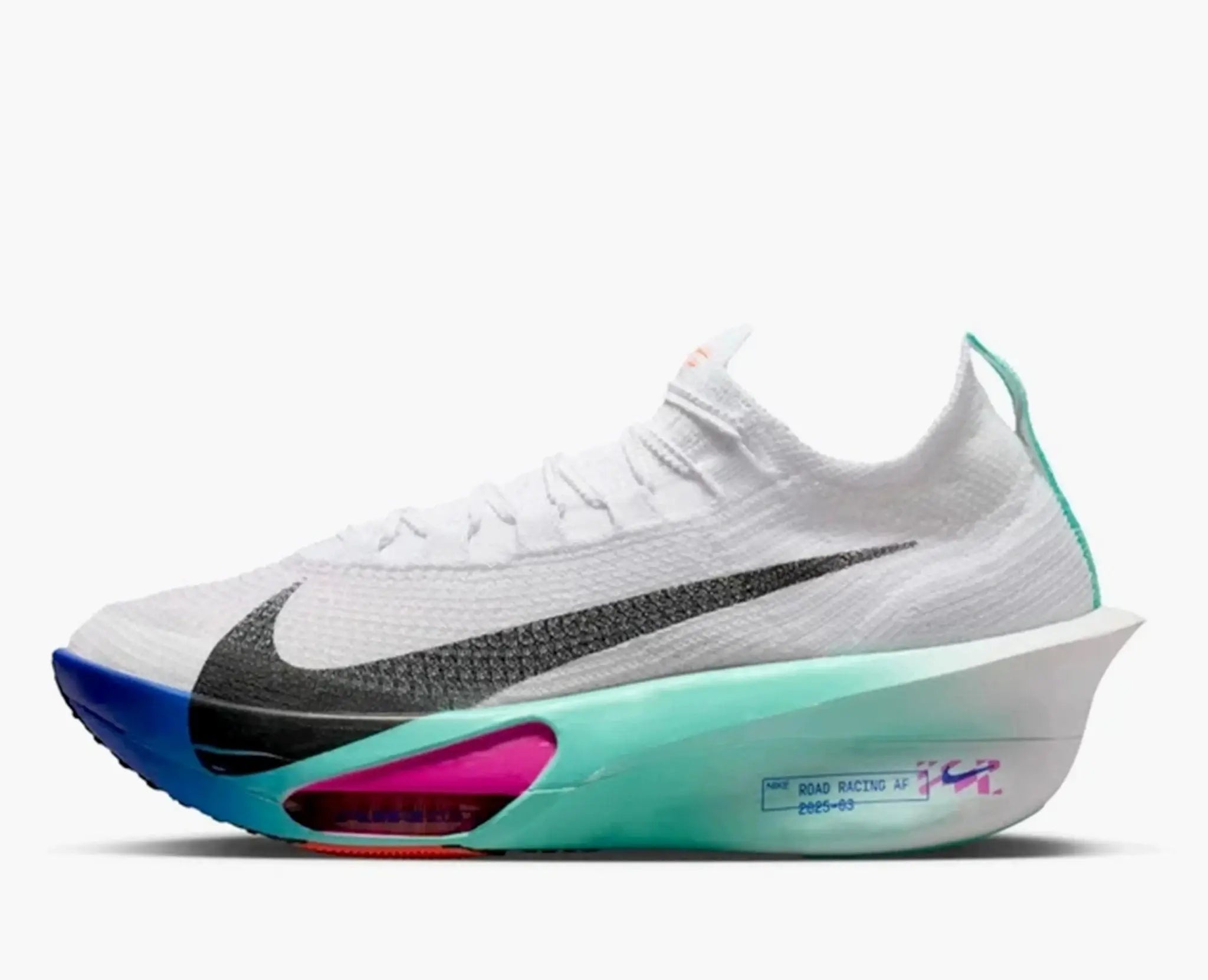 Nike Alphafly 3 White Hyper Turquoise Concord Black - Running Shoes