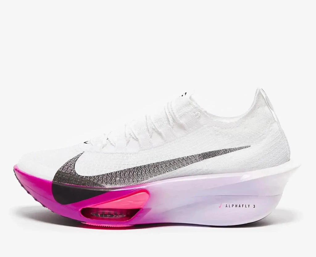 Nike Alphafly 3 White Purple Agate Vivid Grape - Running Shoes