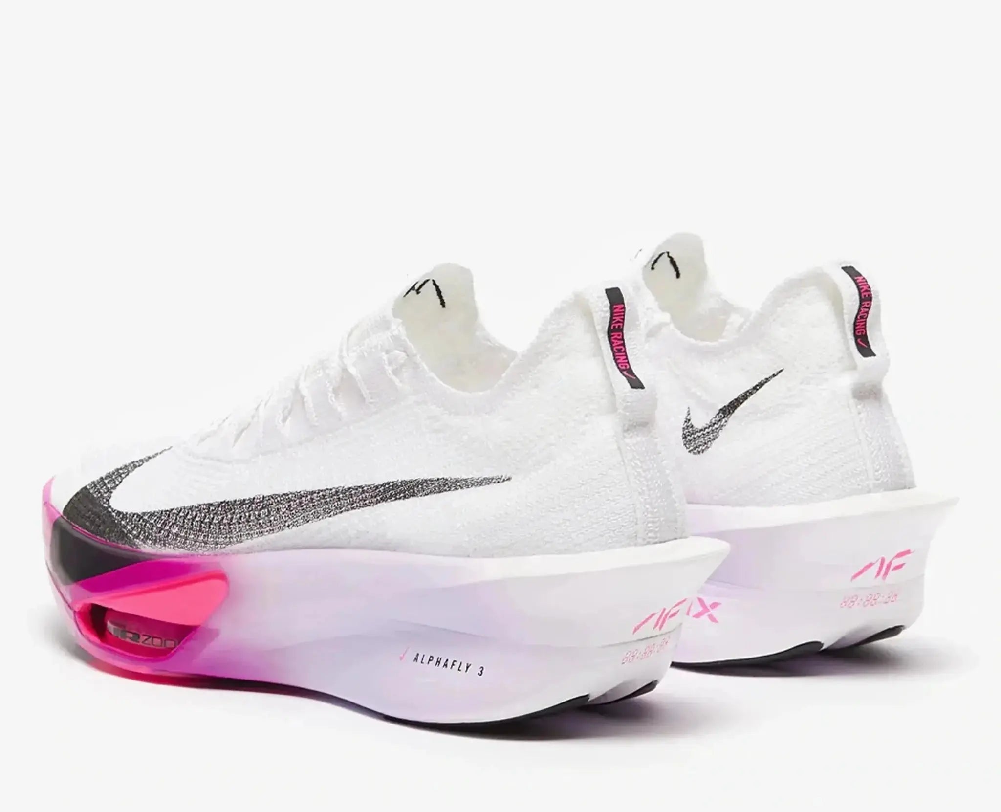 Nike Alphafly 3 White Purple Agate Vivid Grape - Running Shoes
